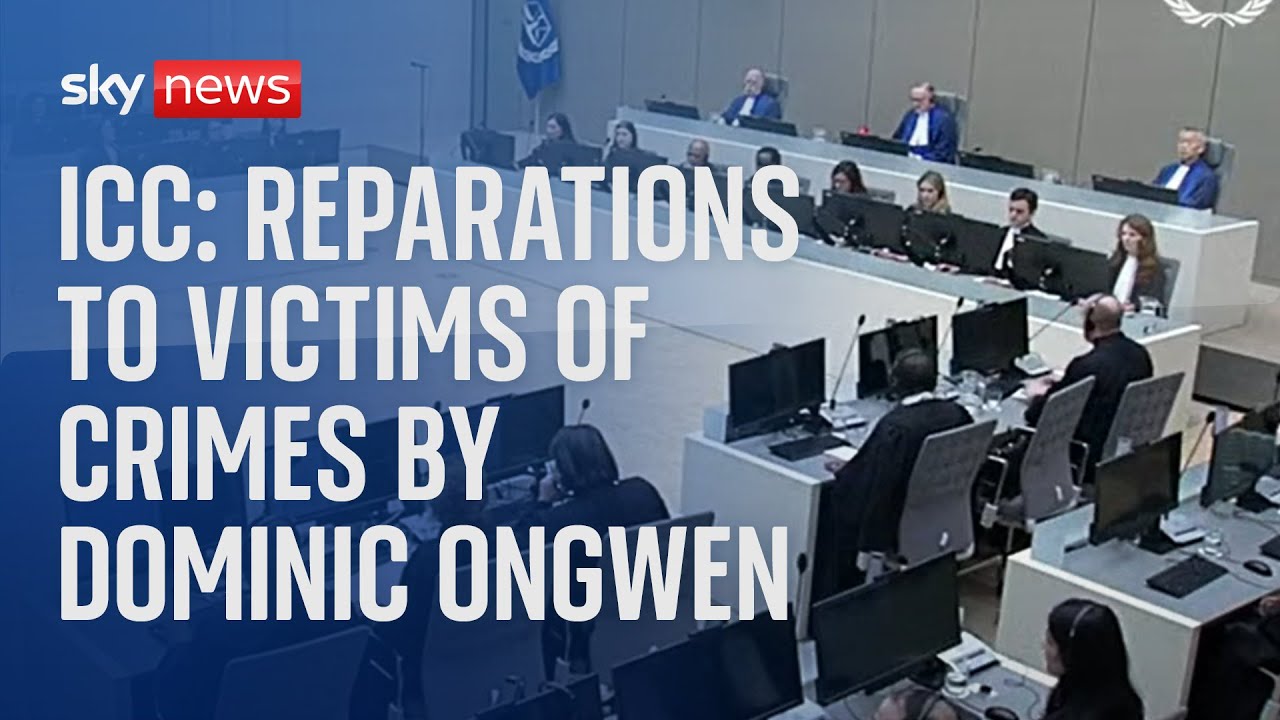 ICC deliver reparations to victims of crimes committed by Dominic Ongwen
