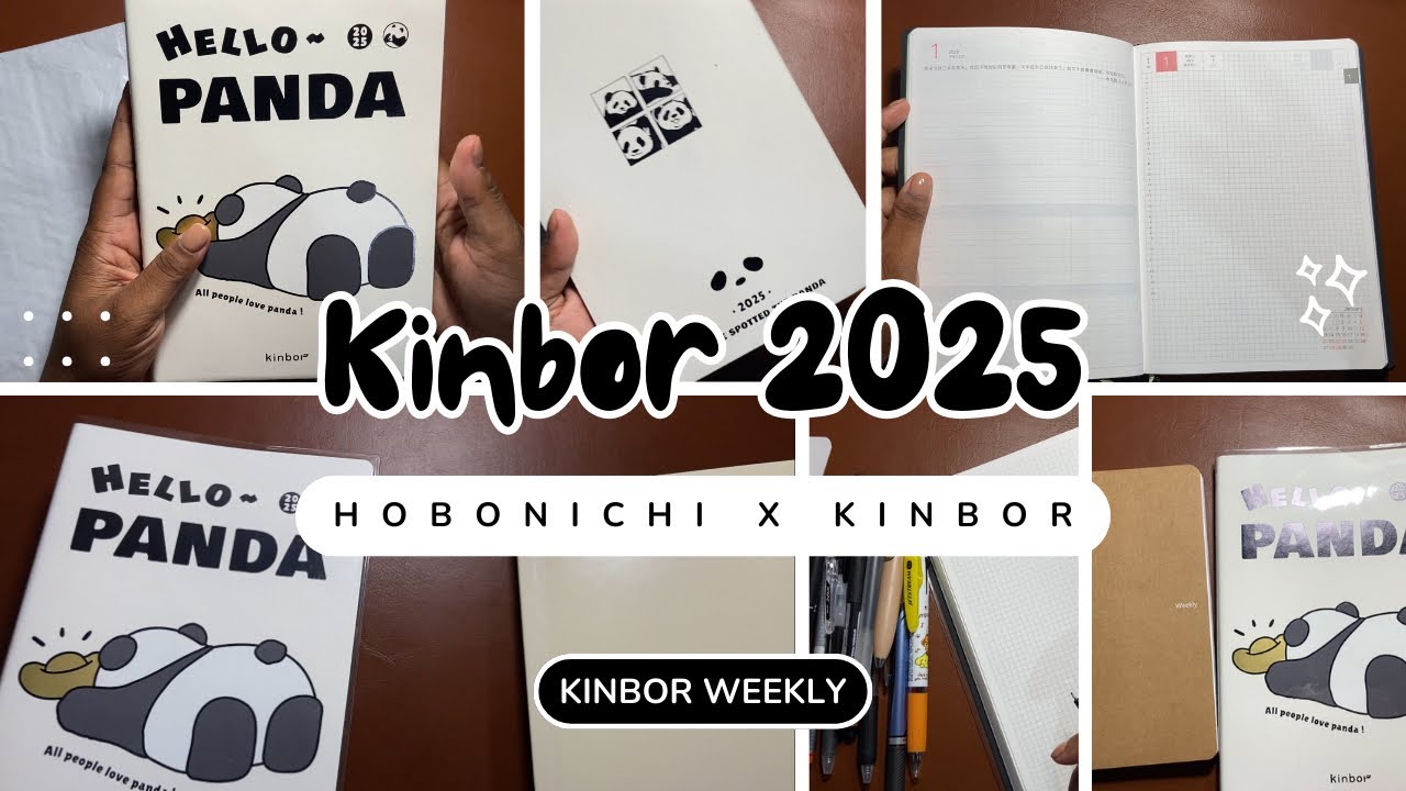 UNBOXING KINBOR DIÁRIO Kinbor A5 X Hobonichi Cousin Diferenças e pontos fortes QUAL PLANNER É MELHOR