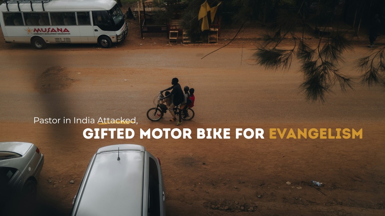 Pastor in India Attacked, Gifted Motor Bike for Evangelism