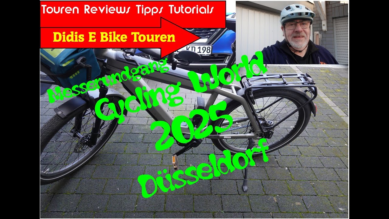 Messerundgang #CyclingWorld 2025 Düsseldorf mit den #ElectricDevils der Regiogruppe Rhein-Ruhr