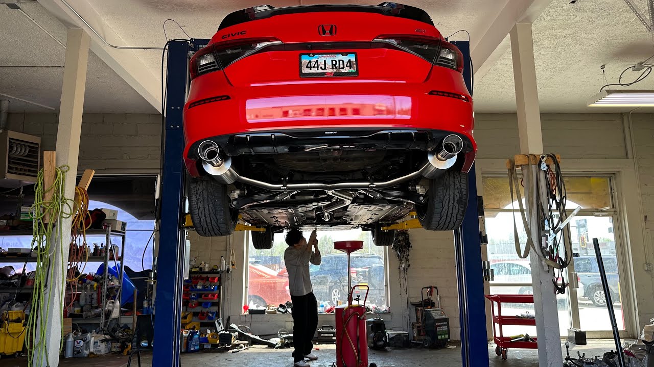 INSTALLED 27WON EXHAUST ON MY 2022 HONDA CIVIC SI WORTH IT?!?!