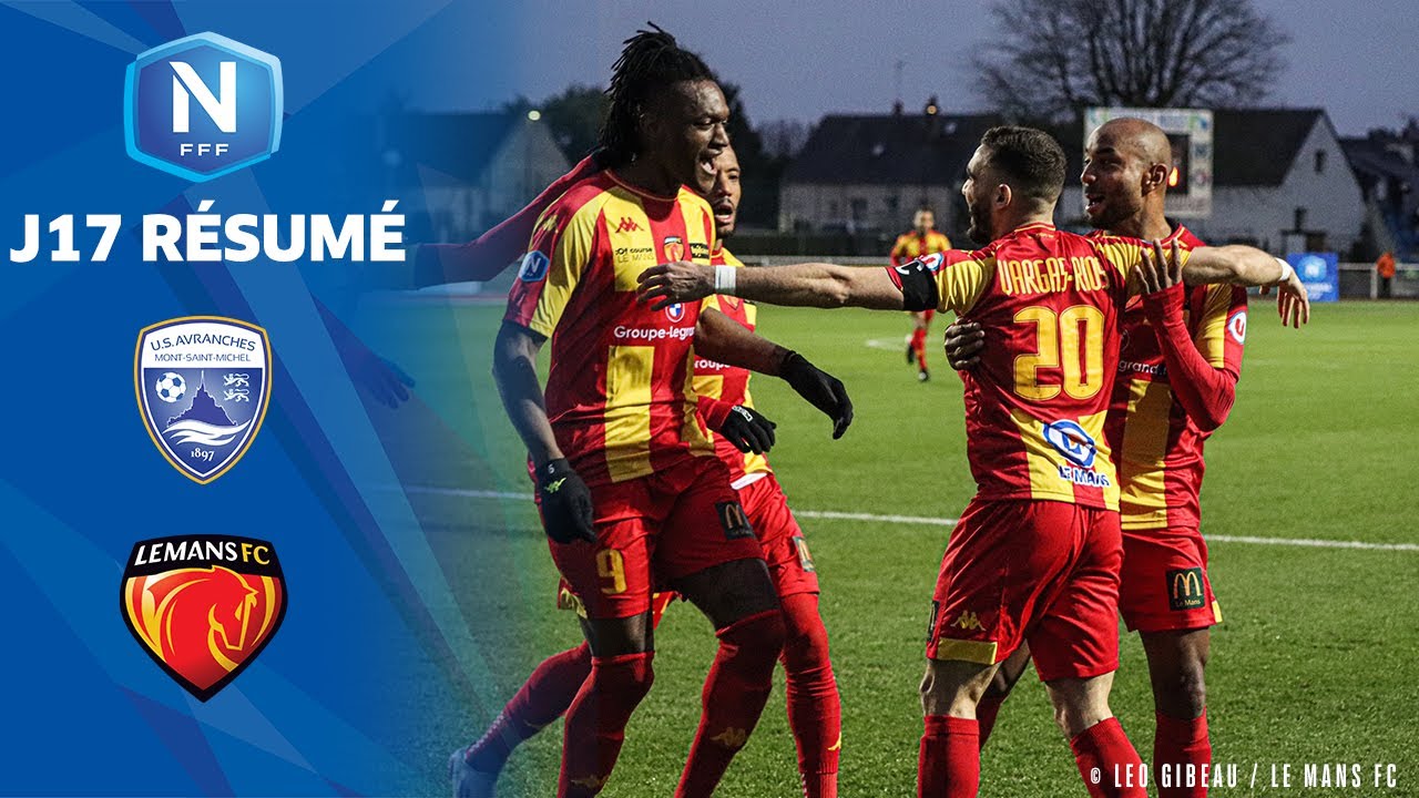 J17 | US Avranches MSM - Le Mans FC (0-1), le résumé | National FFF 2021-2022