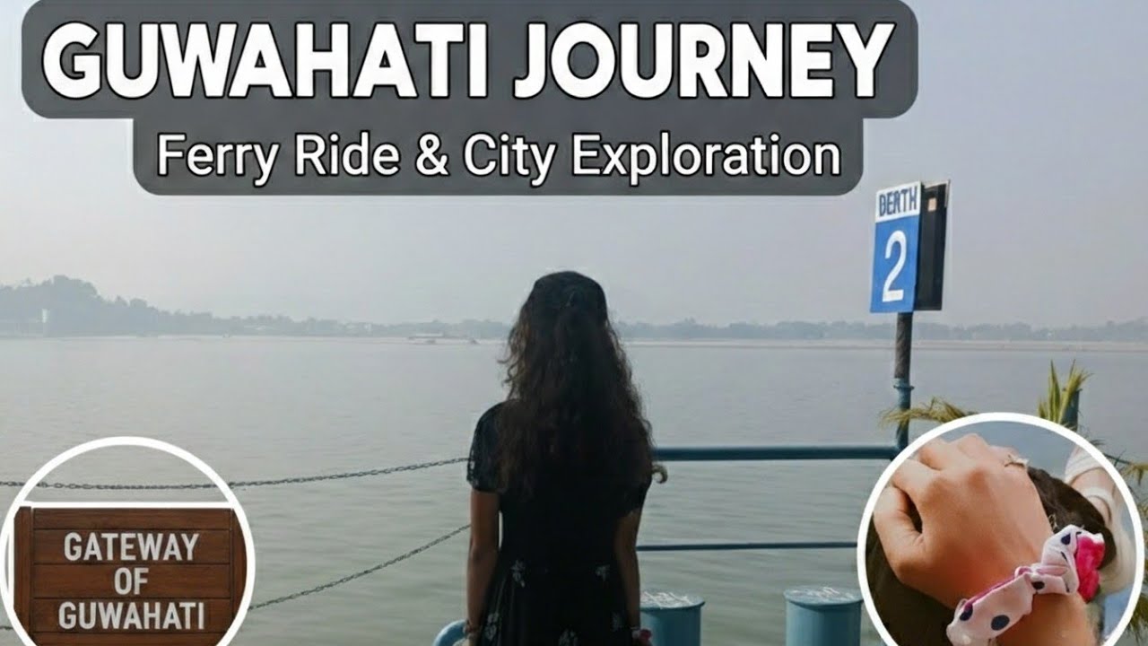 Second Day Vlog Umananda Temple Darshan 🙏| BCA Girl Travel Vlog | Guwahati Assam