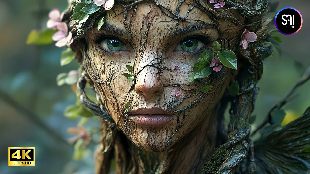 Magical forest beings | 4K AI video art