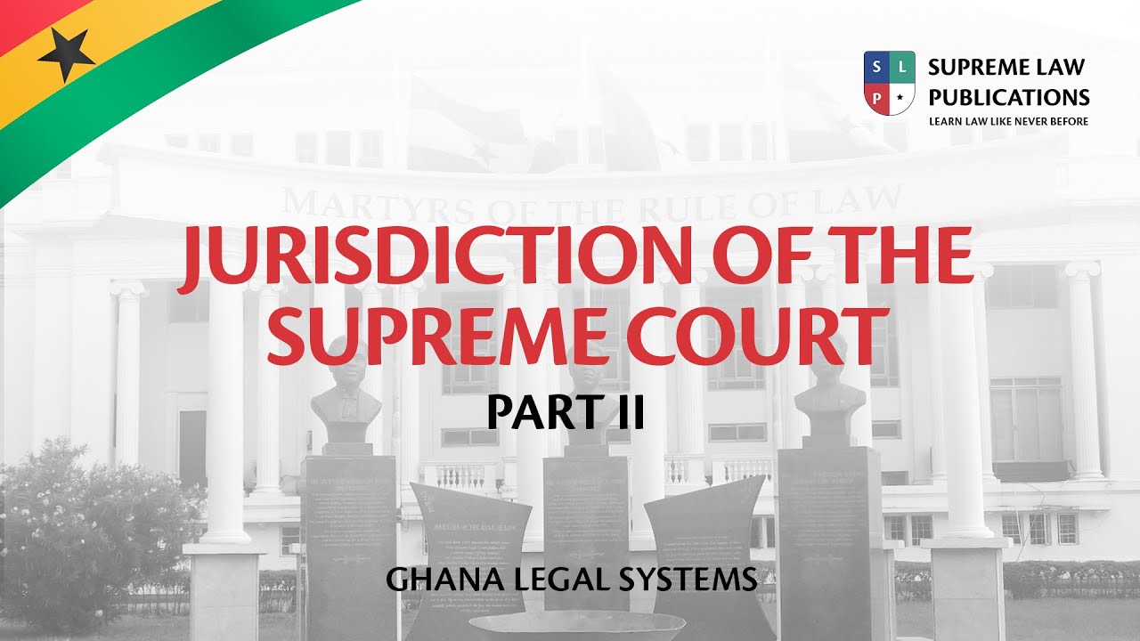 PART II - EXCLUSIVE ORIGINAL JURISDICTION