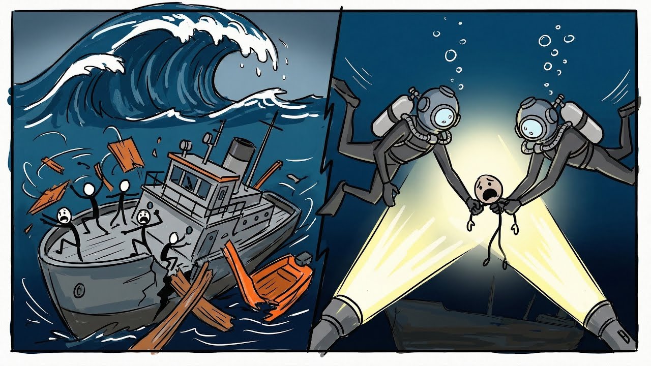 Harrison Okene: Trapped Underwater Survival Story !