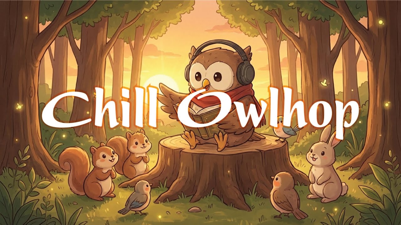 Lofi Chill Instrumental 🍊 Relaxing Music for Study & Work Chill Owlhop #34