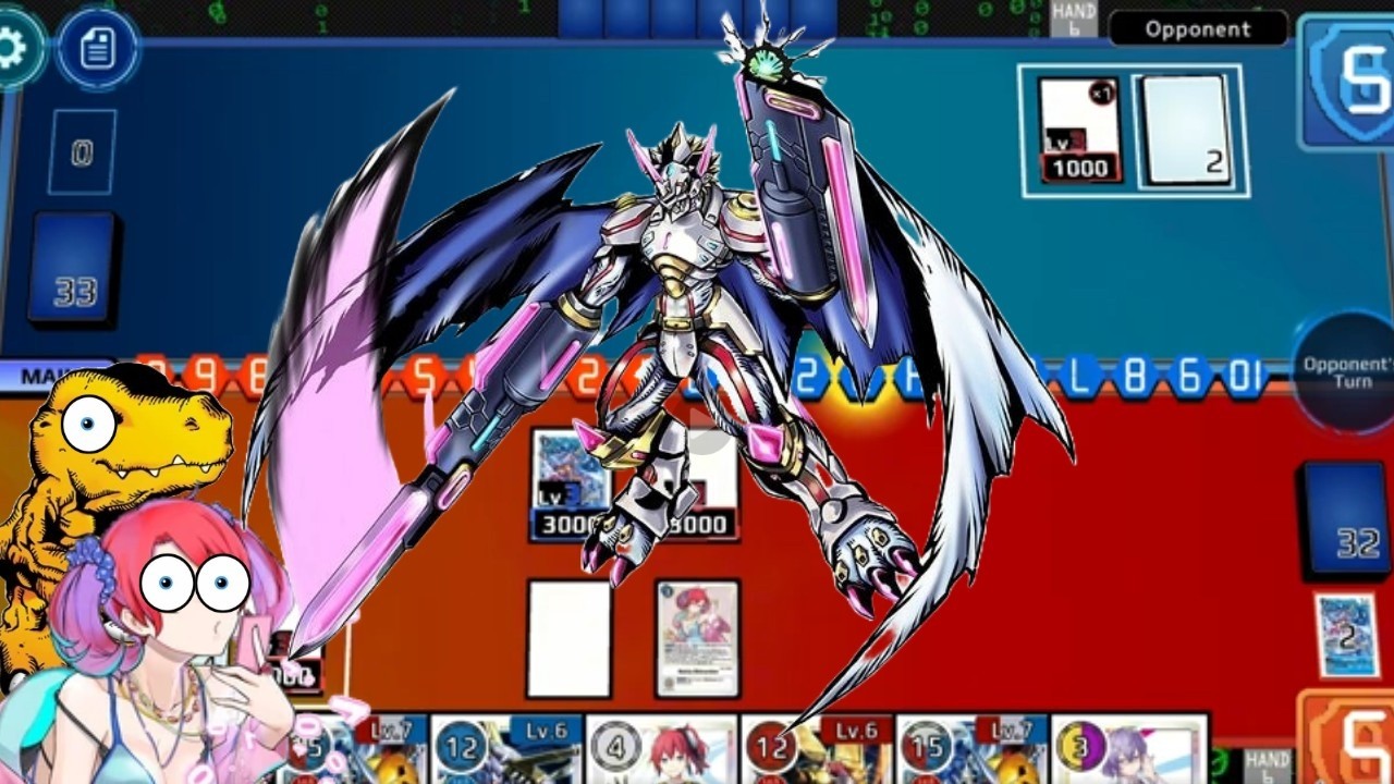 Gammamon vs Omnimon!