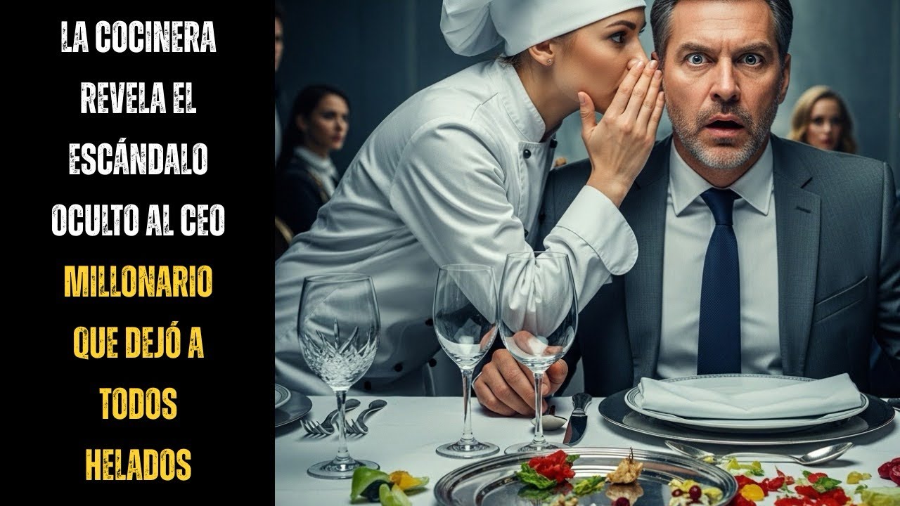 La Cocinera Revela el Escándalo Oculto al CEO Millonario que Dejó a Todos Helados