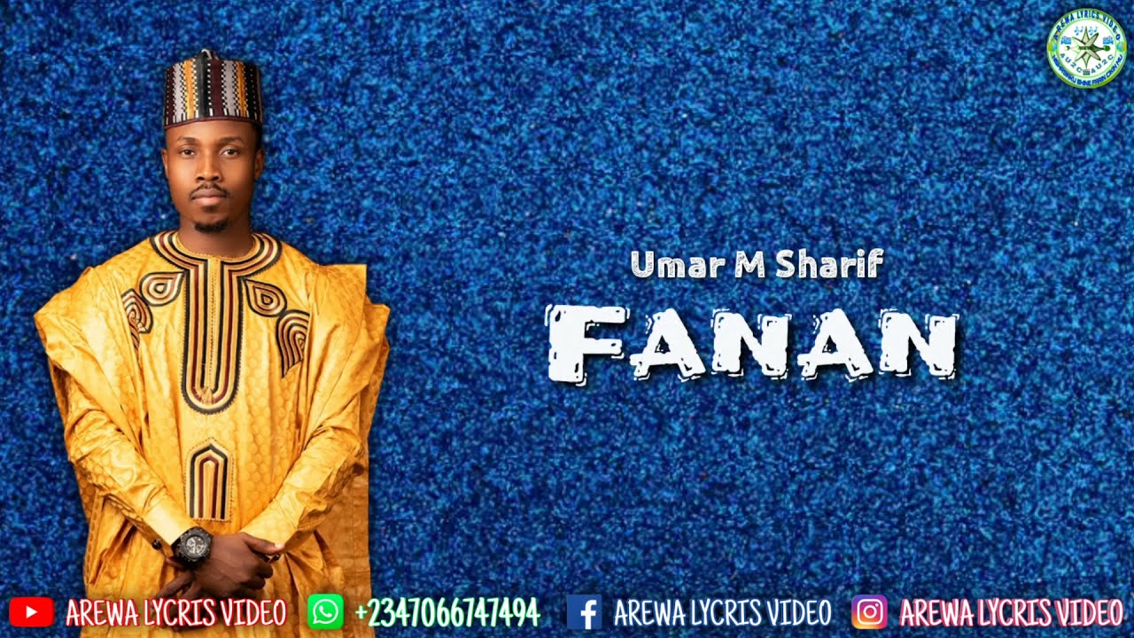 Umar m Shariff - FANAN  (Ofiicial Lyrics Video)