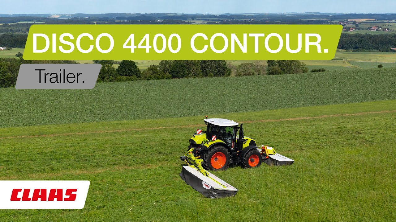 CLAAS DISCO 4400 CONTOUR. Trailer.