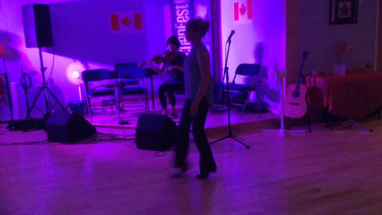 Melody Cameron step dancing to Kimberley Fraser