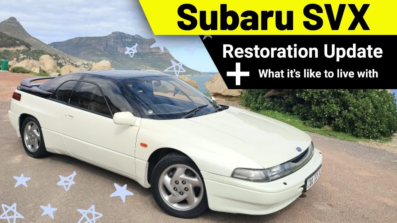 Subaru SVX: What is it like to live with? Plus a Restoration Update!