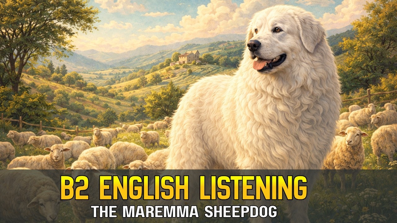 Intermediate English Listening &ndash; Book 6, Chapter 8: The Maremma Sheepdog Audio | B2 English