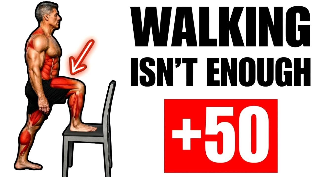 STOP WALKING After 50! This Simple At-Home Exercise Restores Leg Strength & Knee Health.