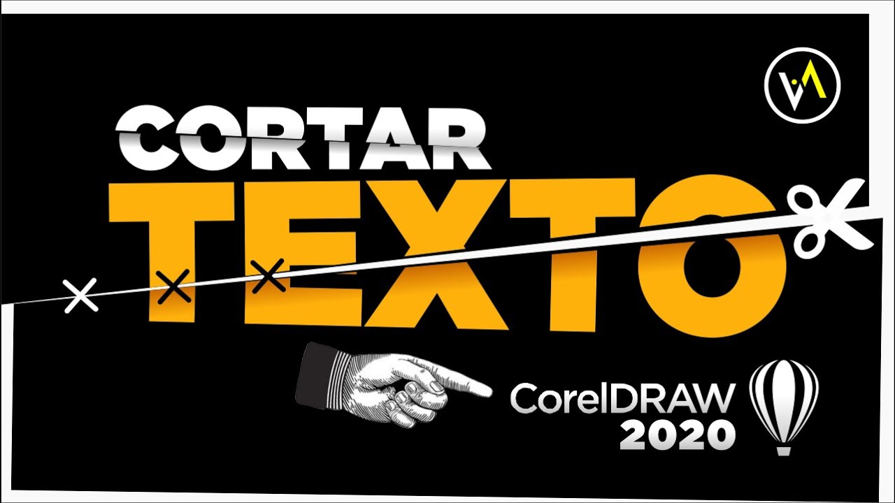 CORTAR CUALQUIER COSA  en CorelDraw 2022 + Efectos de SOMBRA