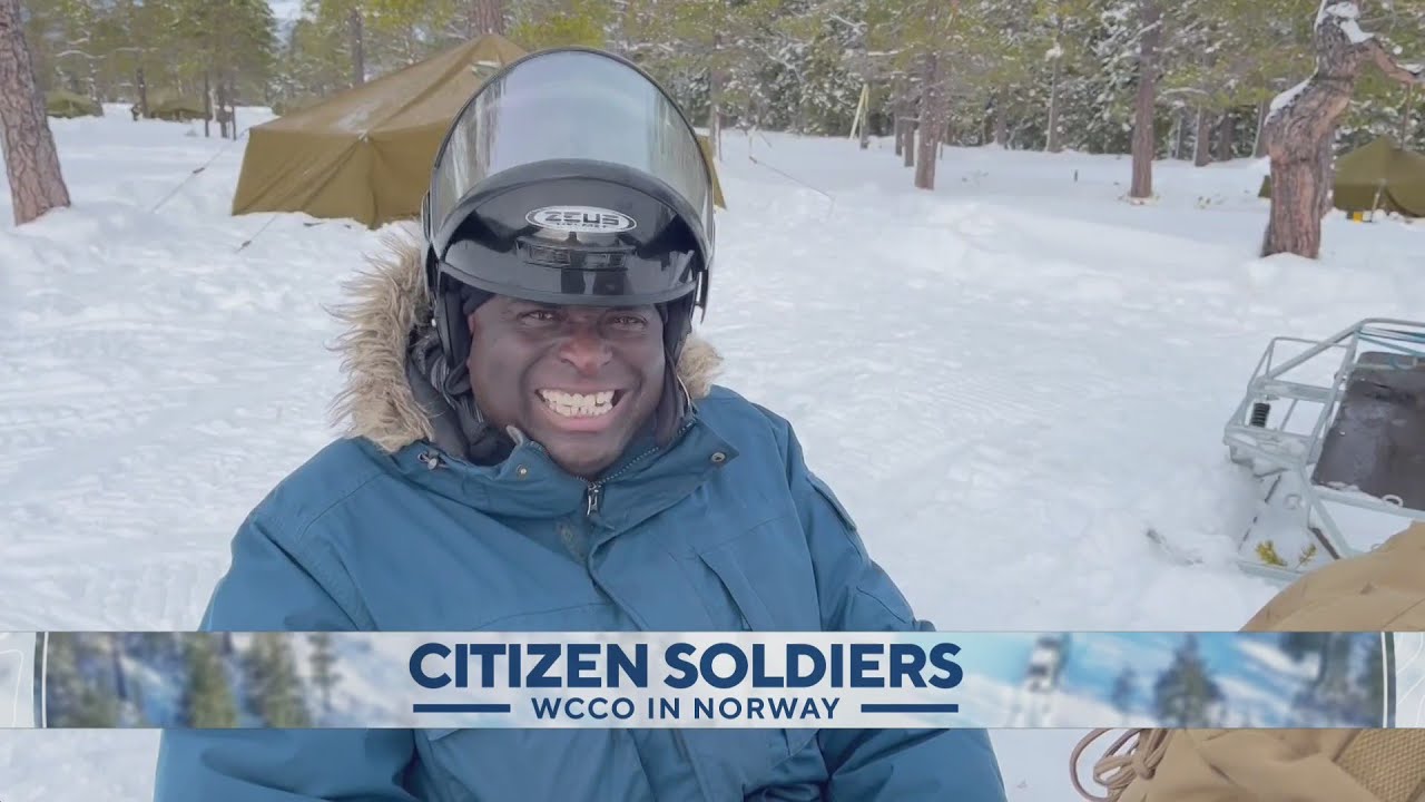 Minnesota National Guard treks to Norway to train, includes high-speed sledding