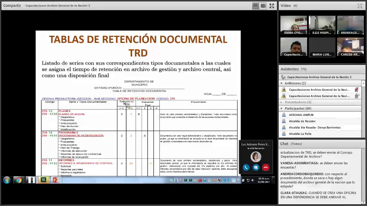 SENSIBILIZACION TABLAS DE RETENCIÓN DOCUMENTAL - TRD