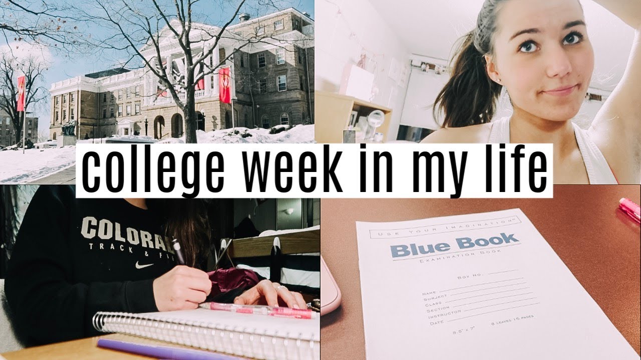 college week in my life at uw-madison: midterms!!!