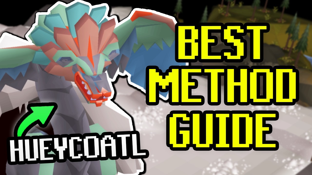 Best Method Hueycoatl Guide (Zero Damage with These Tile Markers) - OSRS 2025
