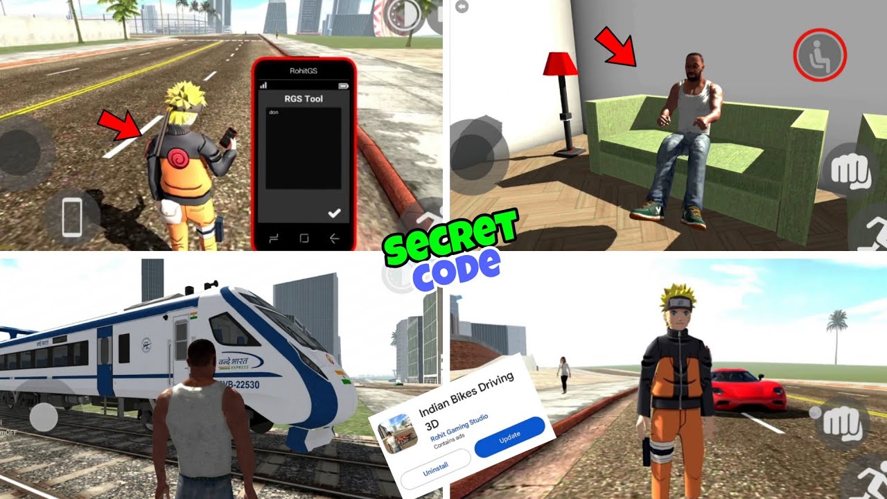 NEW UPDATE TOP 100 SECRET CHEATCODE? INDIAN BIKE DRIVING 3D NEW UPDATE 2026