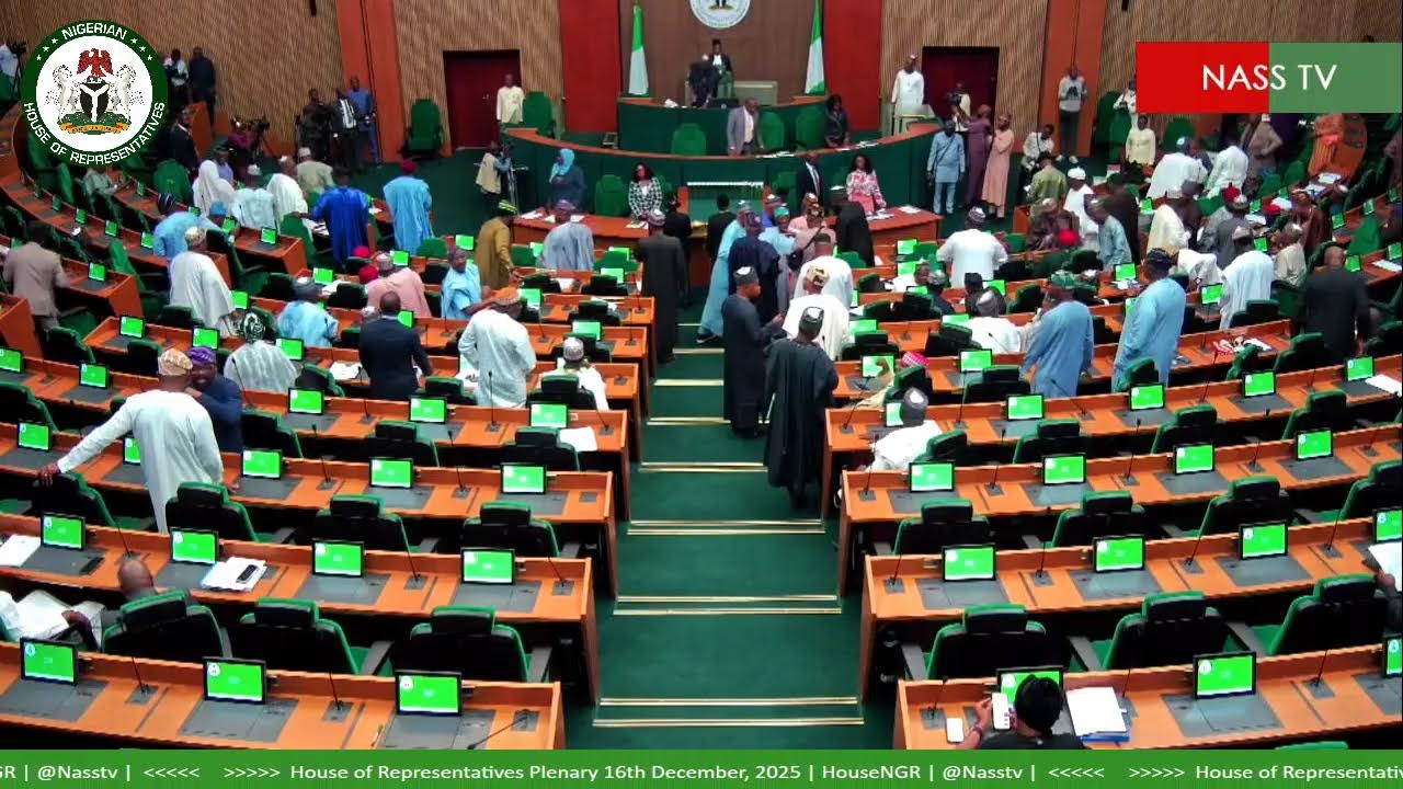 House Plenary 16th December, 2025
