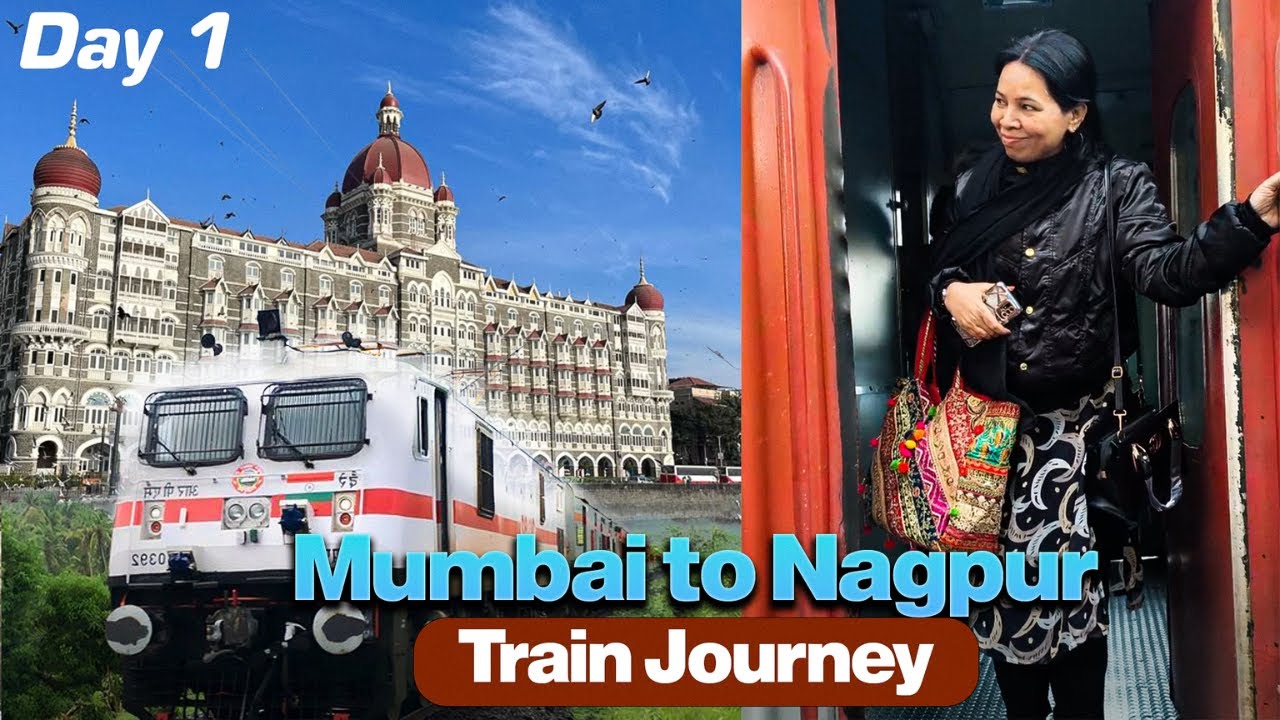 A Day of Travel | Mumbai to Nagpur | Nagpur ki Thandi 🥶| First vlog of 2026