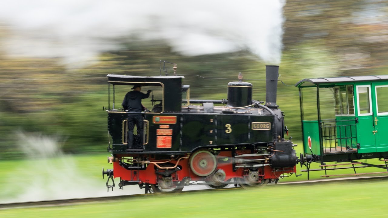 Die erste Fotofahrt auf der wiederer&ouml;ffneten Achenseebahn - 5. Mai 2022