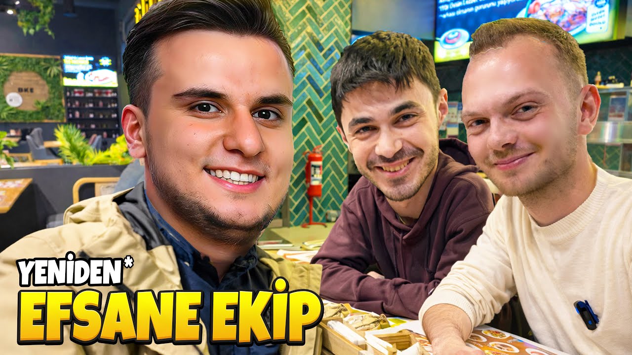 EKİPLE YILLAR SONRA TEKRAR BULUŞTUK!