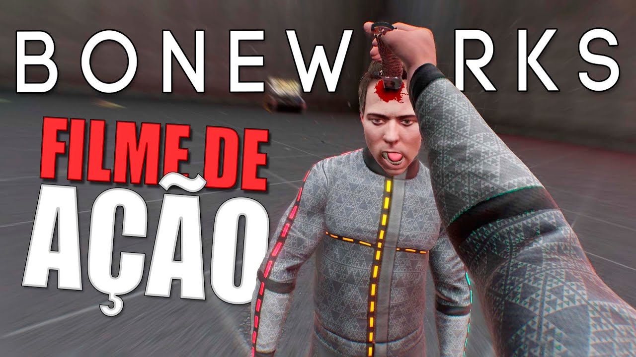 Boneworks Vr Mods mas criei um filme de ação