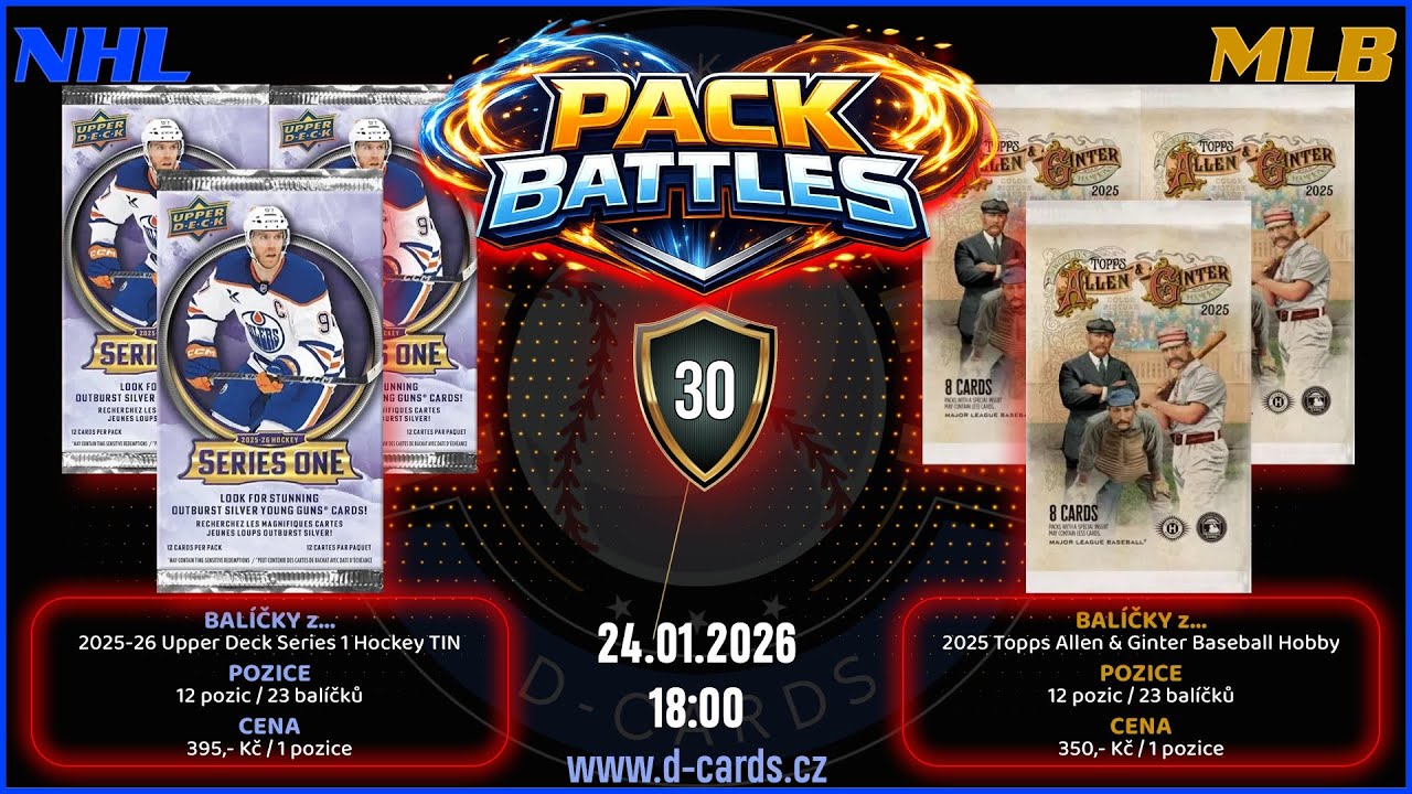 MLB a NHL Balíčkové Bitvy (Pack Battles) #030