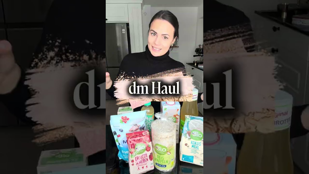 🛍️ dm Haul – Healthy Edition 🌱