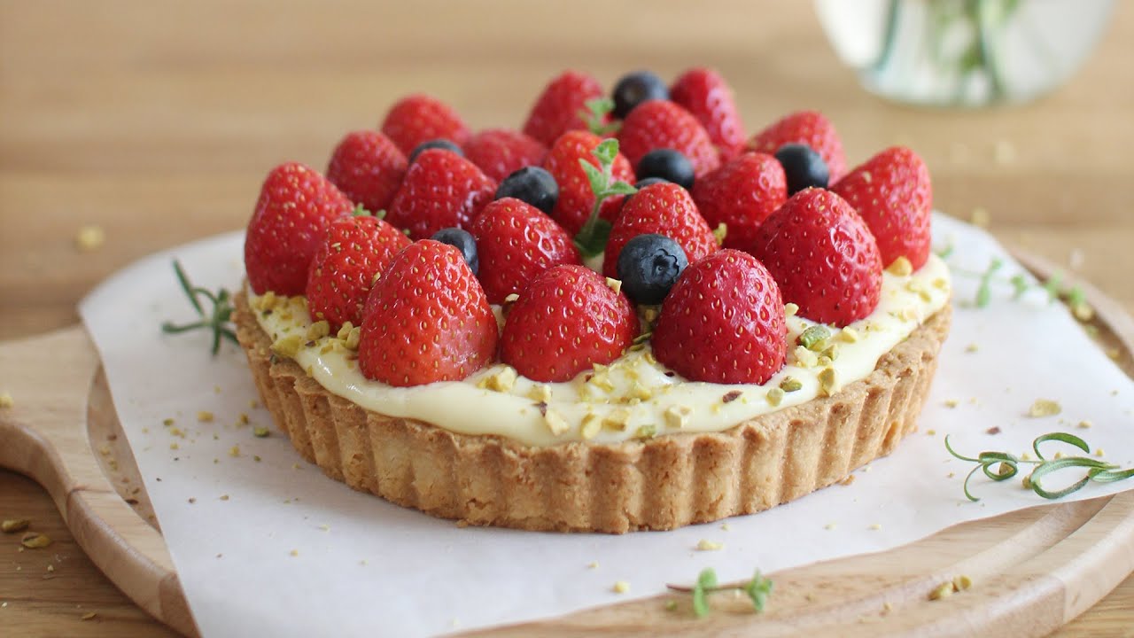 [ENG] 딸기타르트 만들기 :베이킹&baking: How to make strawberry tart