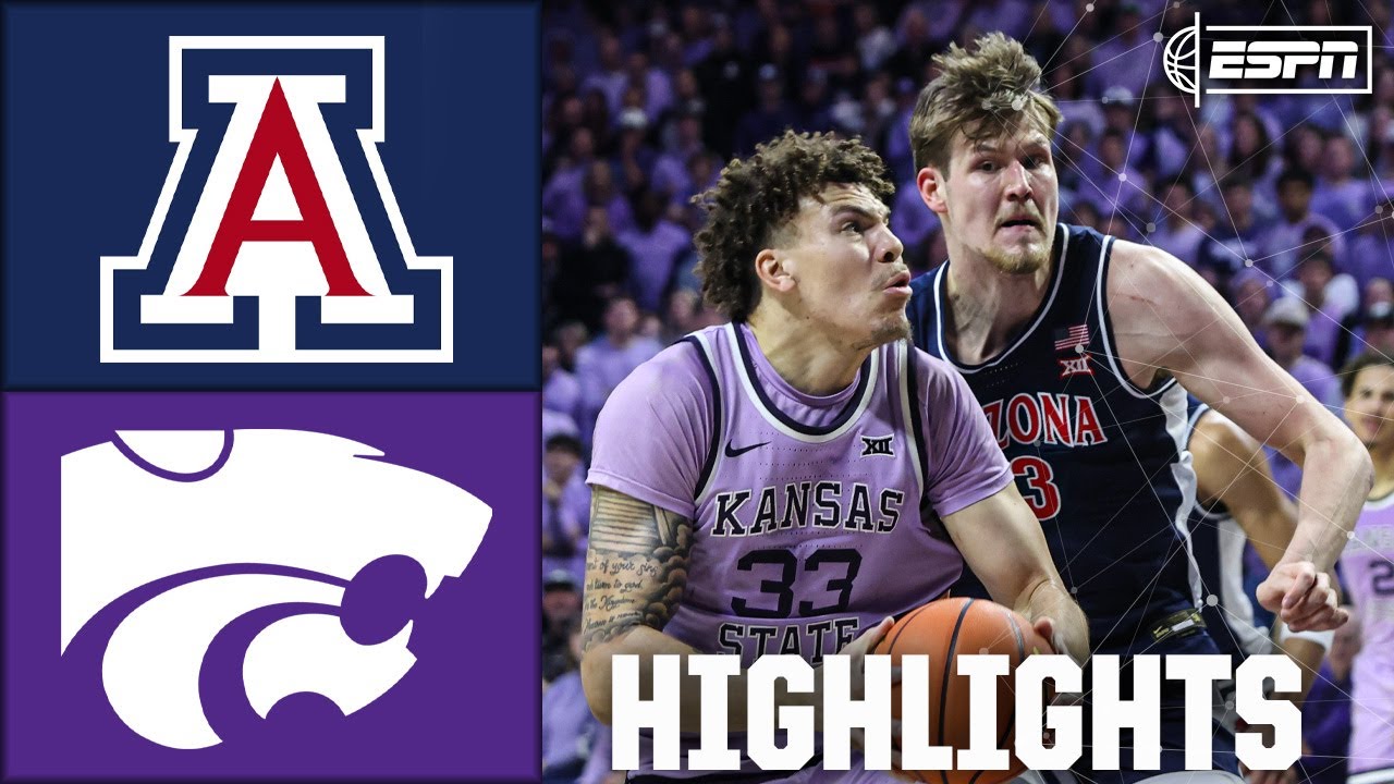 Arizona Wildcats vs. Kansas State Wildcats | Full Game Highlights | ESPN College Basketball