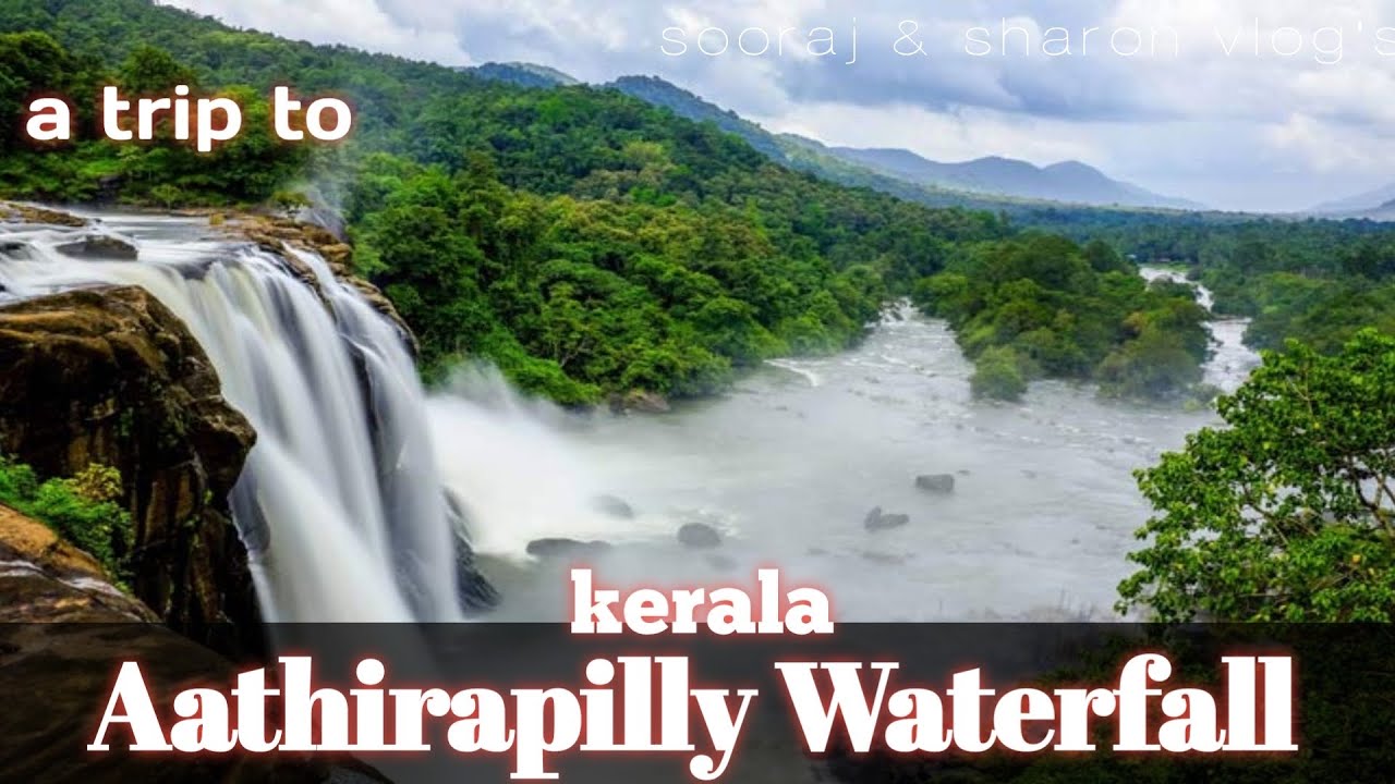 Aathirapilly water falls Kerala |soorajsharonvlogs|malayalamvlog. #travel #couple #trending 