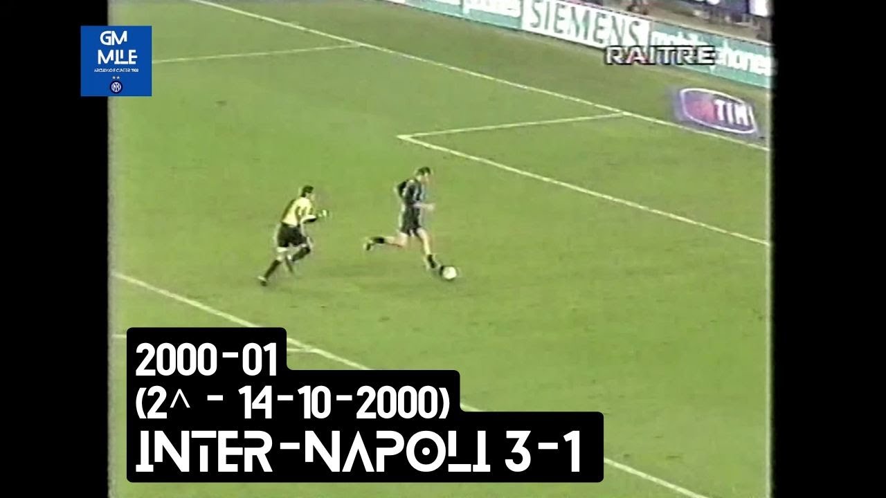 2000-01 (2^ - 14-10-2000) INTER-Napoli 3-1 [DiBiagio,Zamorano,Blanc,Aut.Seedorf] SabatoSprint Rai3