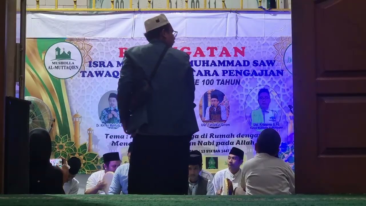 Peringatan Isra Mi'raj Nabi Muhammad SAW di Mushola Al Muttaqien RT 10 RW 12 Pademangan Barat