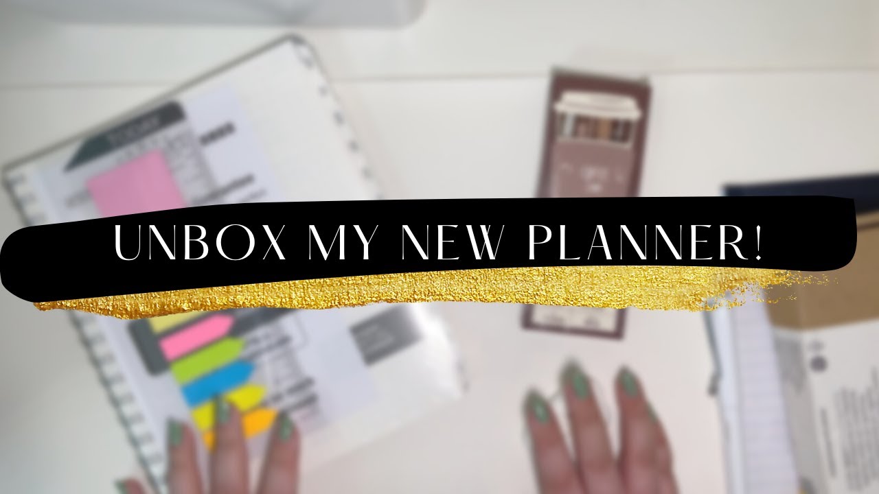 Unbox My New Planner from Amazon!