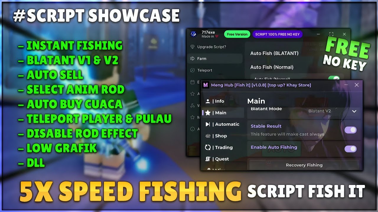 BEST SCRIPT FISH IT! 2026, AUTO FARM, 5X SPEED FISHING, INSTANT FISHING, NEW EVENT! || SCRIPT #8 ||
