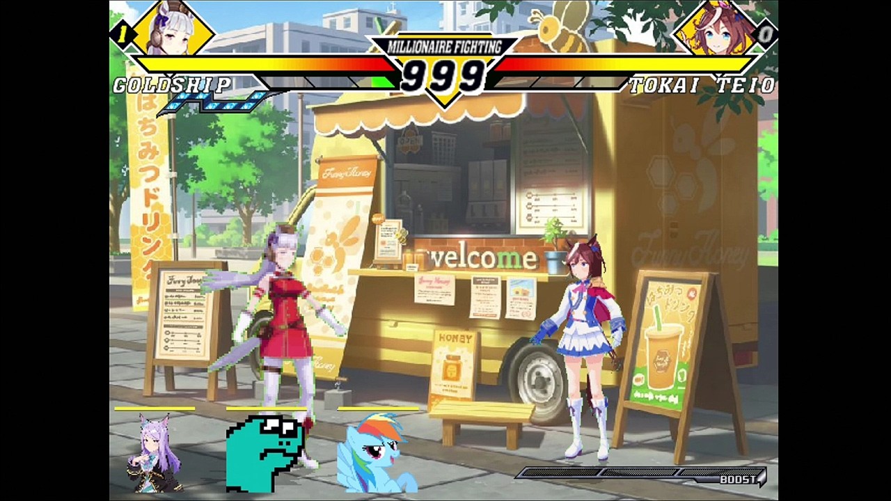 【MUGEN】ゴールドシップ VS トウカイテイオー