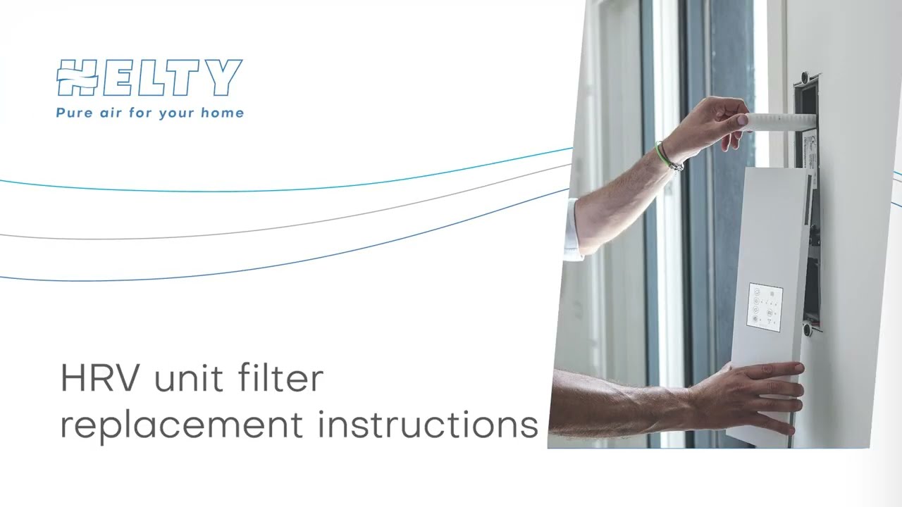 Helty HRV filters Replacement Instructions EN