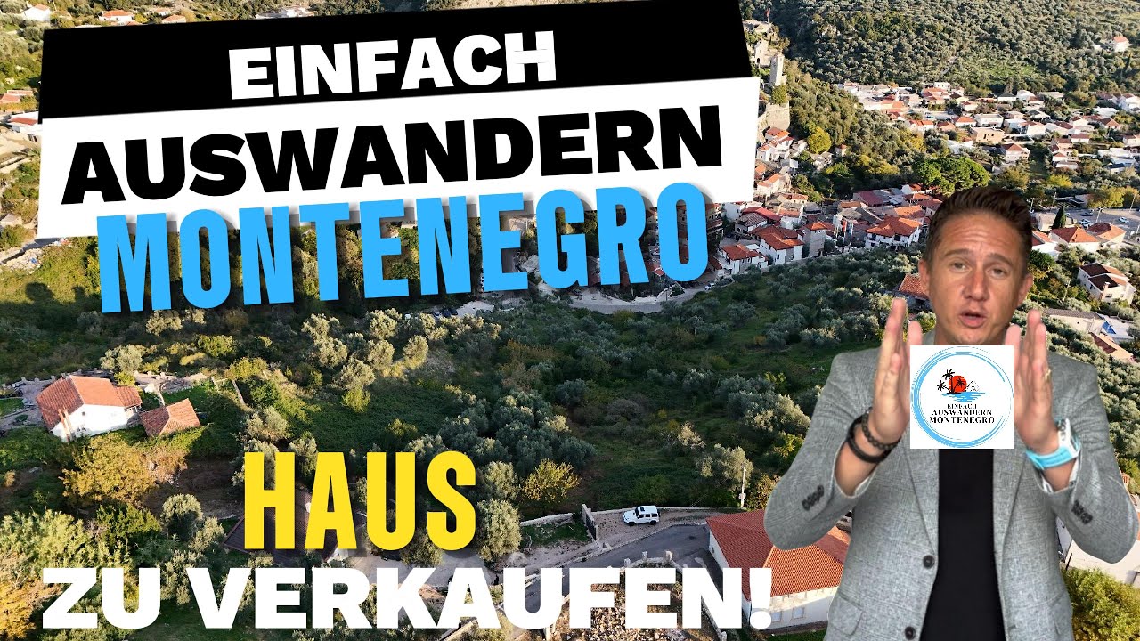 Montenegro Einfach Auswandern Haus zu Verkaufen 155m2 / 1050m2 Grundstück