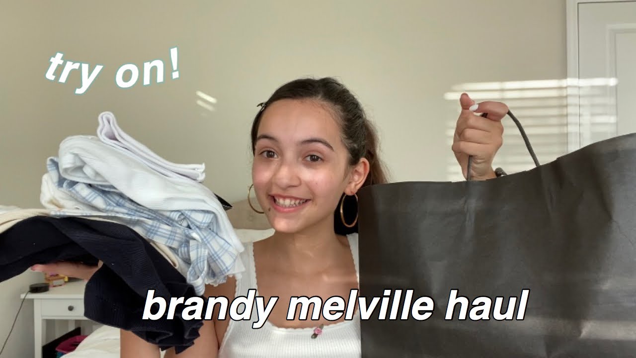 BRANDY MELVILLE try on haul | 2020