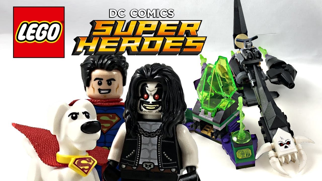 LEGO Justice League Superman & Krypto Team-Up review! 2018 set 76096!