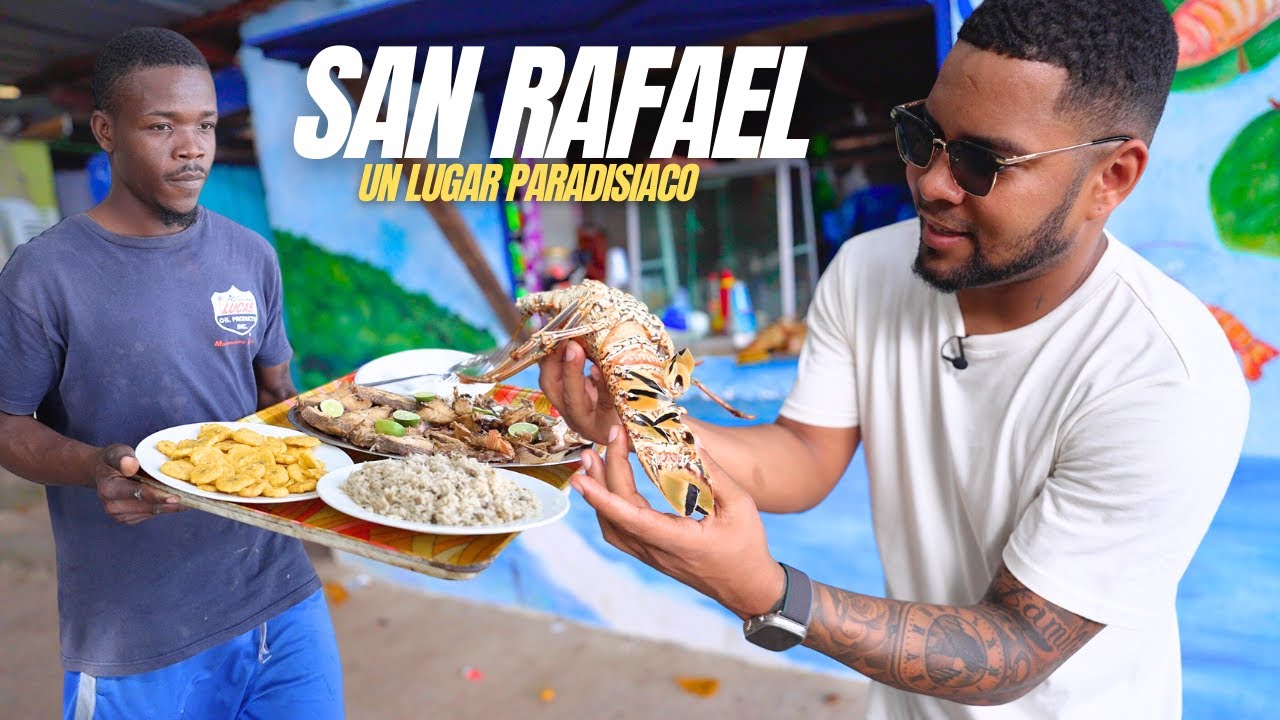 El lugar favorito de los TURISTAS | PLAYA Y RÍO San rafael en barahona