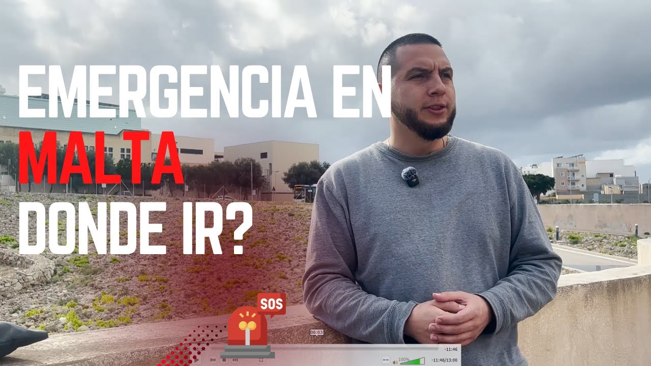Qué hacer en una emergencia en Malta 🇲🇹 Guía rápida para residentes y turistas.