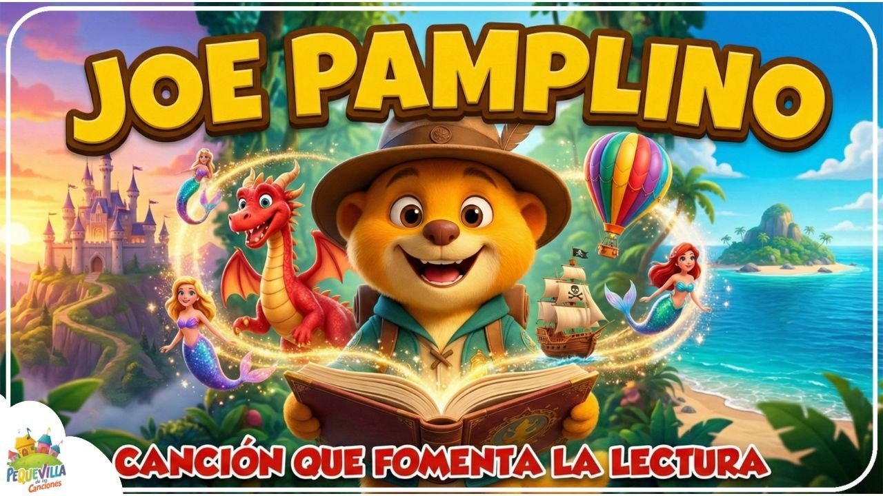 La AVENTURA más loca: Dragones, Sirenas y Piratas 🐲 Joe Pamplino | Canción Infantil