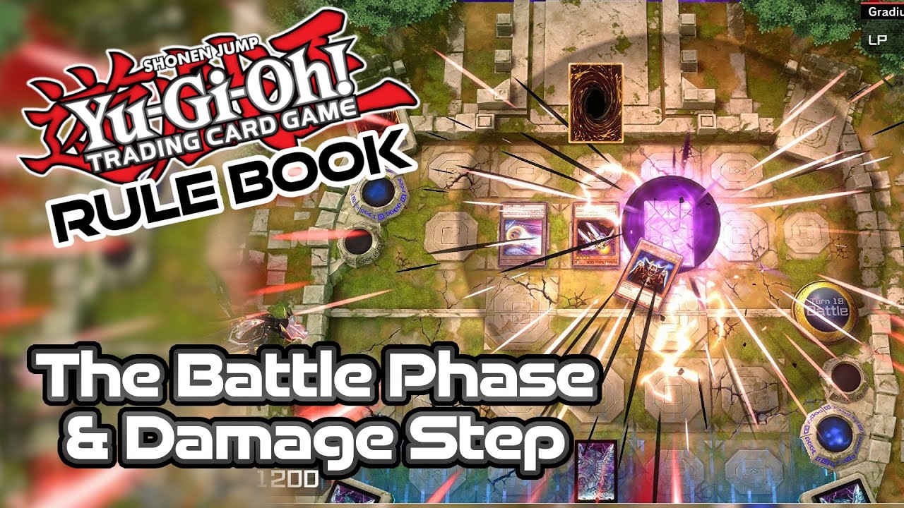 How to Play Yugioh | How Turns Work | Battle Phase and Damage Step