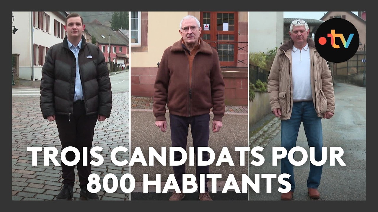 Municipales 2026 : trois candidats pour une commune de 800 habitants