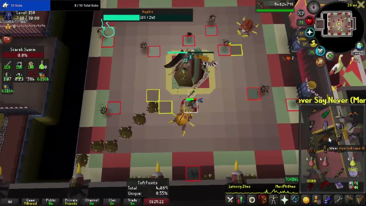 Tombs Speedrunner Solo (Sub-18 overall Normal)